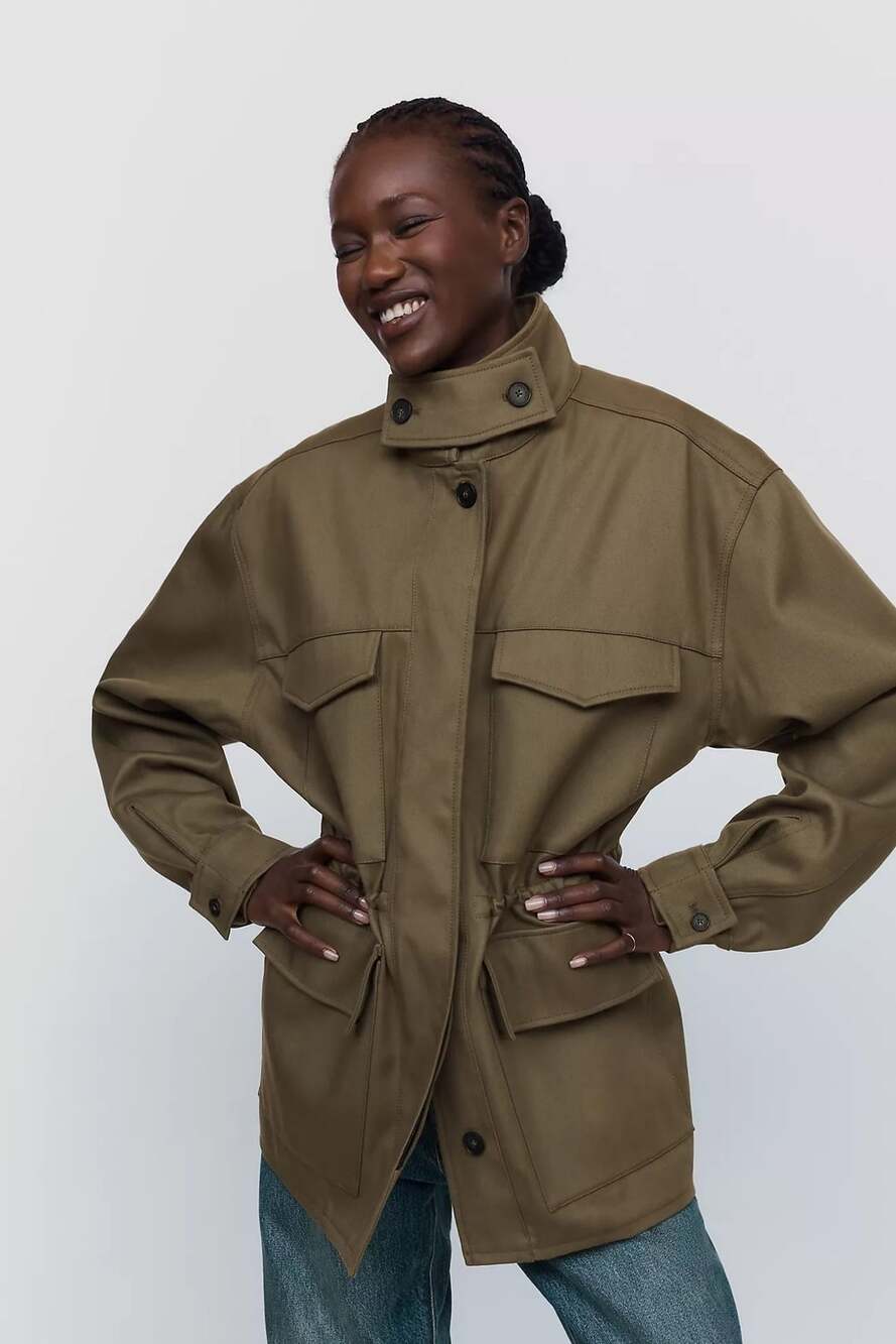 Anine Bing Sahara 100% Cotton Jacket Size Small   NWT